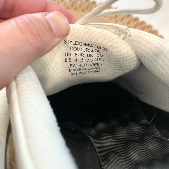 G/Fore Camo Gallivanter Limited Edition Golf Shoes Snow White Olive Size 8.5 - Picture 14 of 16